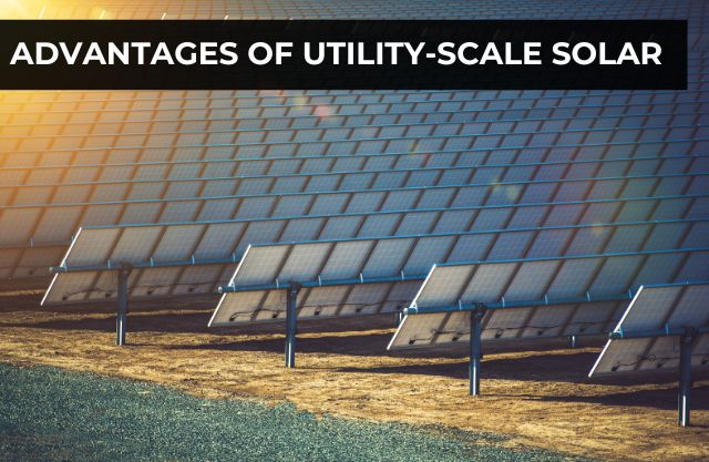 The Advantages of Utility-Scale Solar Plants