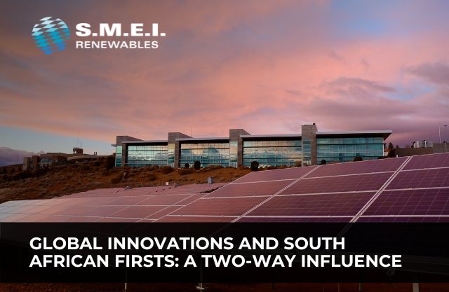 South Africa has been the trailblazer pioneering breakthroughs that later spread globally. In other cases, ideas born internationally have been adopted and advanced within South Africa.