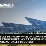Commercial solar installation engineered for 25-year lifecycle performance
