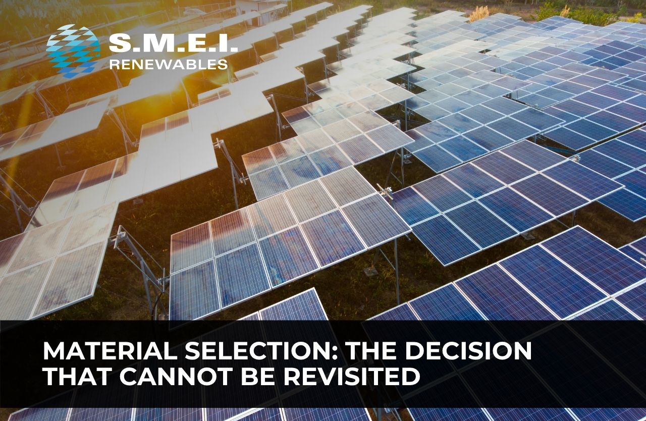 Galvanised steel solar structure built for long-term corrosion resistance